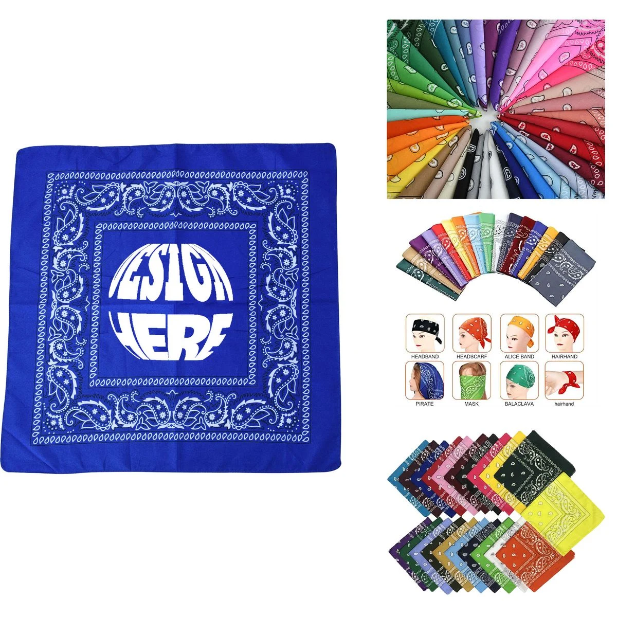 Sports Polyester Bandana 1