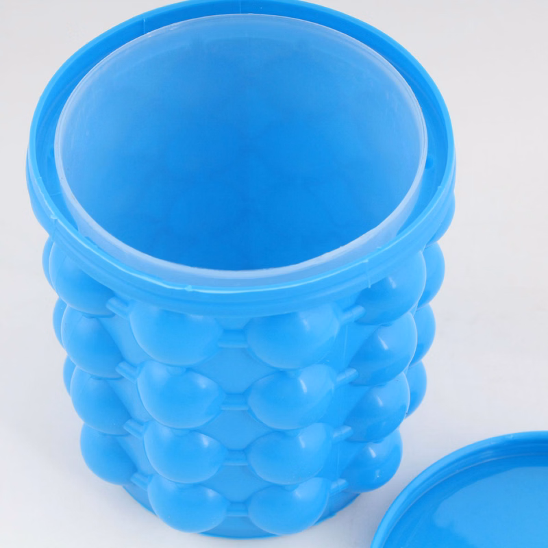 Blue Silicone Ice Cube Maker