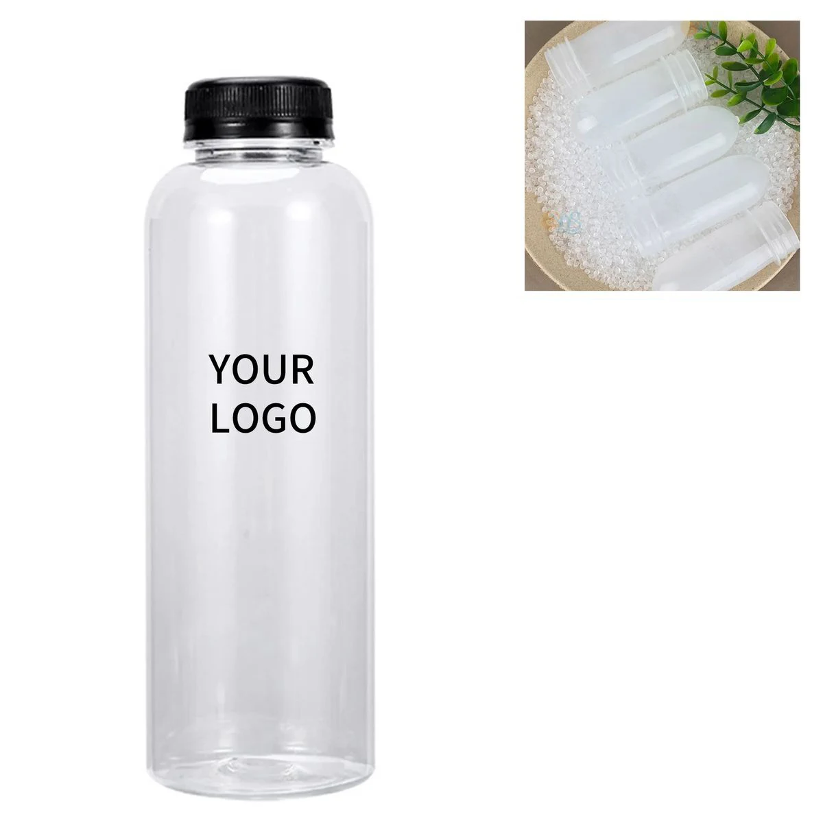 Portable Clear Bottle for Water and Juice 1
