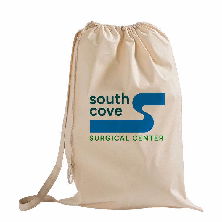 Linden Bay Cotton Cinch Laundry Bag