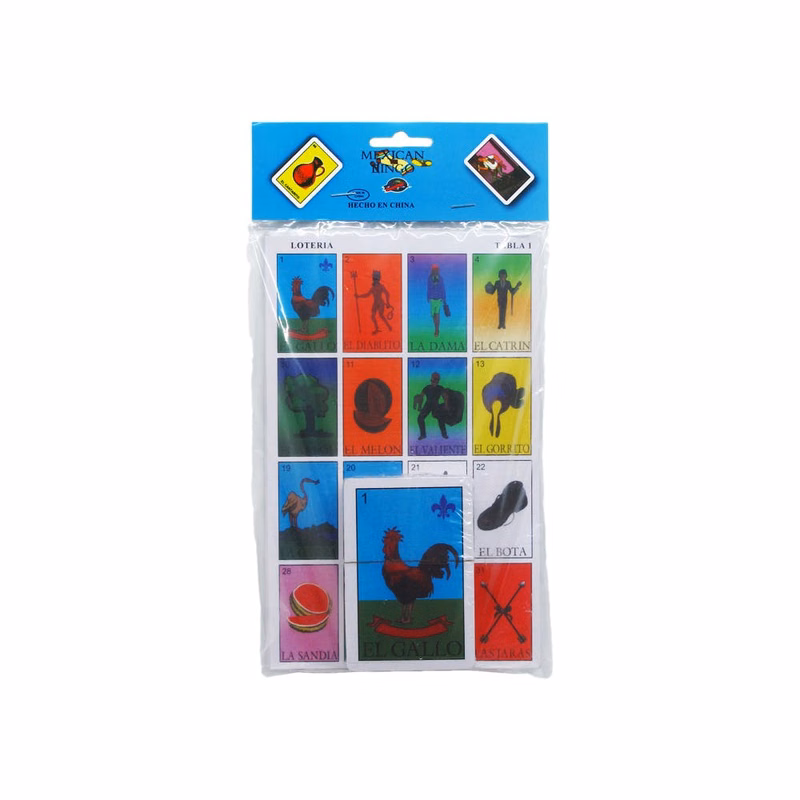Loteria Mexican Bingo Card Pack