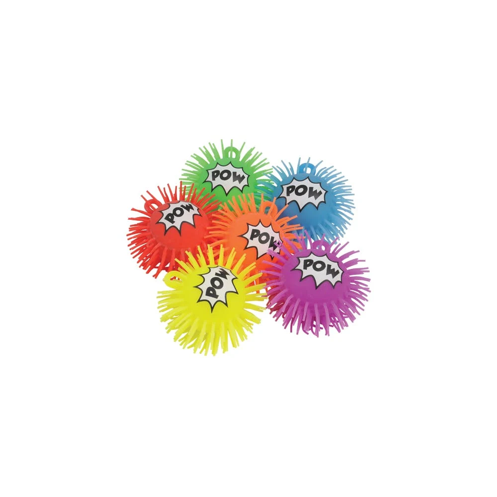 Flashing Superhero Puff Balls - Assorted 1