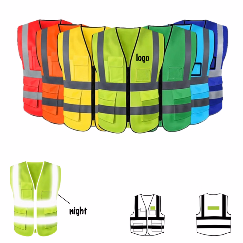 Custom Reflective Vests: Breathable Mesh for Outdoor Safety and Construction