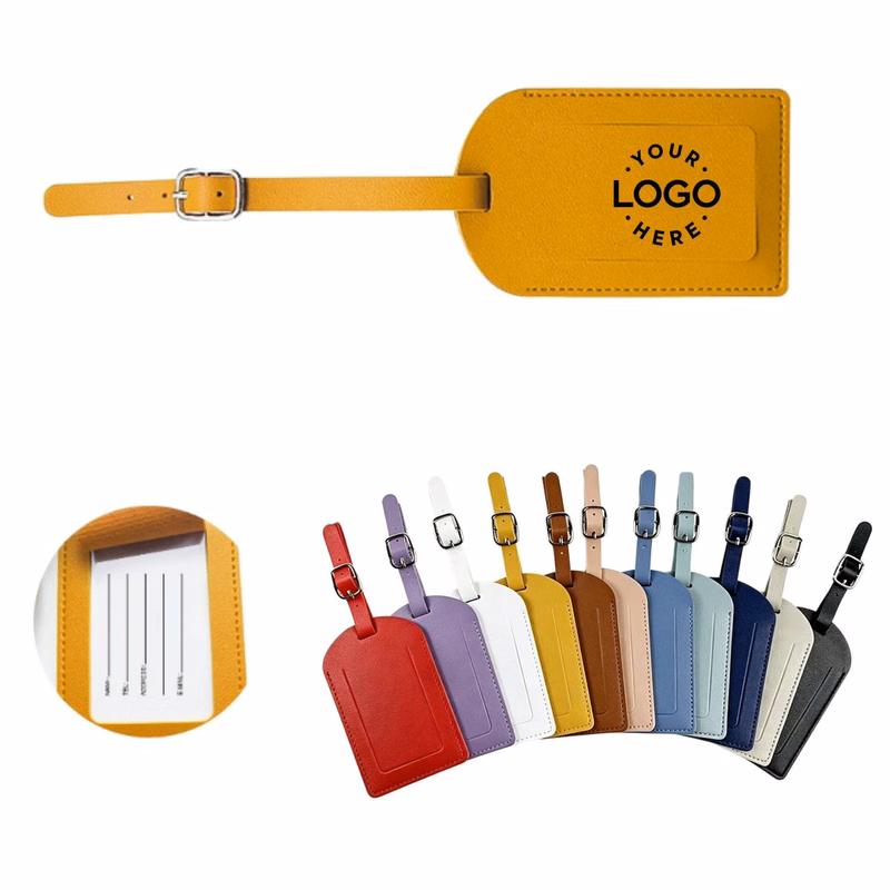 MOQ 20pcs Privacy Protected Luggage Tag For Suitcase