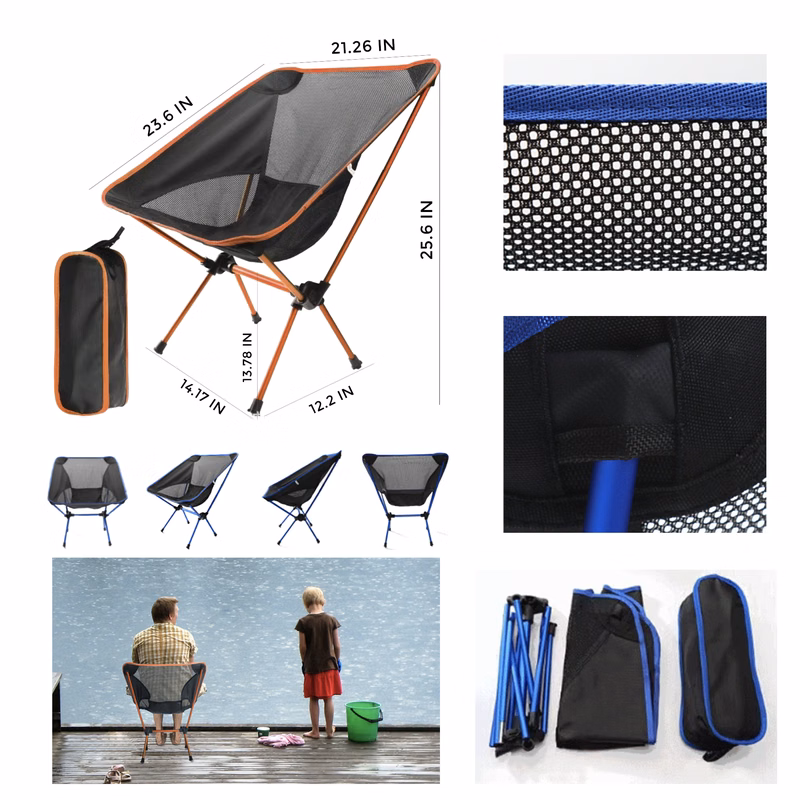 MOQ 10 PCS Compact Outdoor Folding Chair