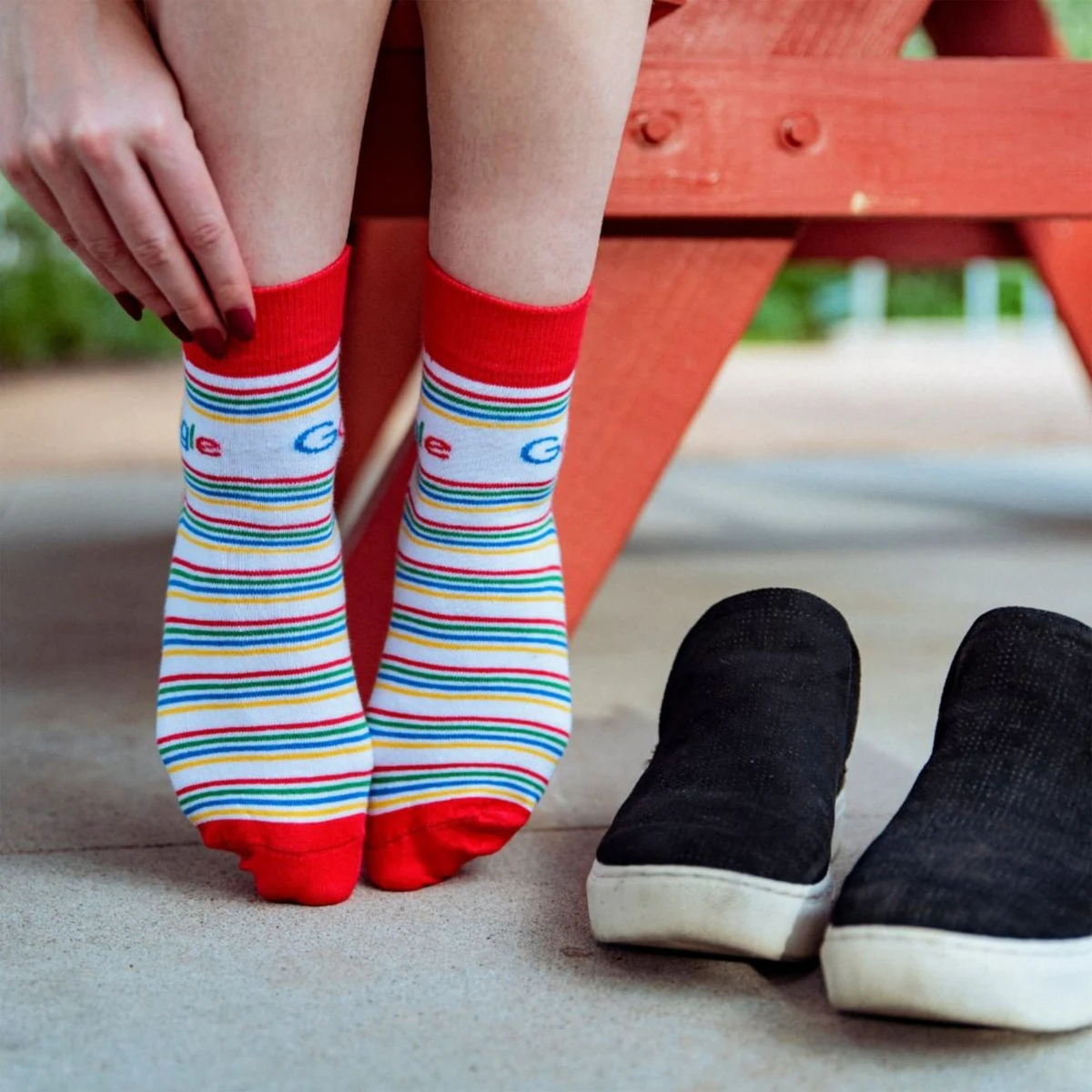 Ankle Pride Socks - Colorful Footwear for LGBTQ+ Celebrations - American Made 1
