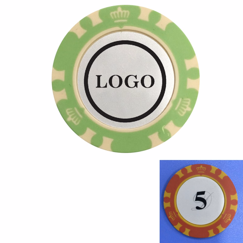 Round Clay Gambling Poker Chips