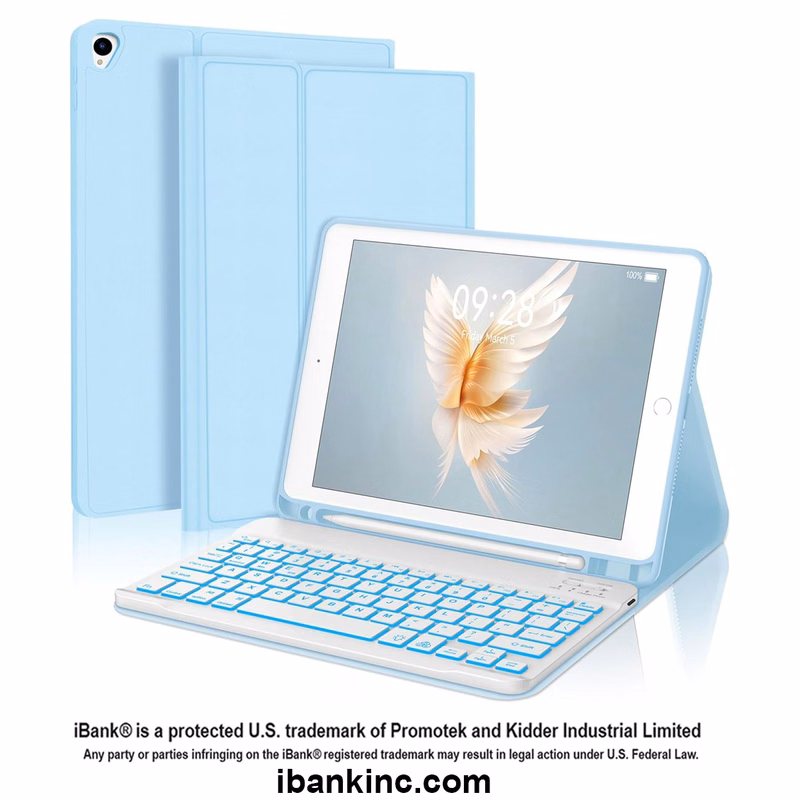 iBank® Bluetooth Keyboard Case compatible with iPad Air 13"(M3/2025,M2/2024), iPad Pro 12.9. Free Sh