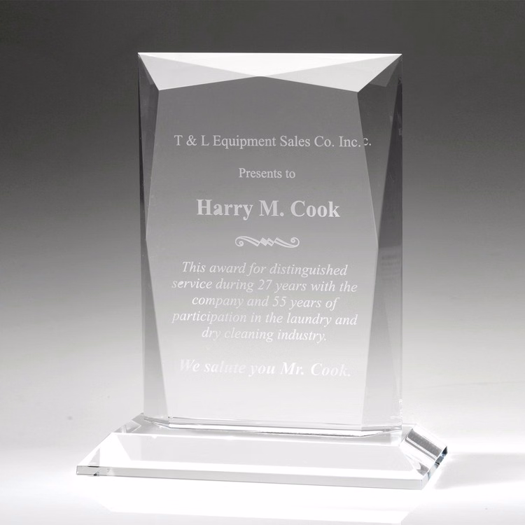 6-3/4" Crystal Award-Prestige