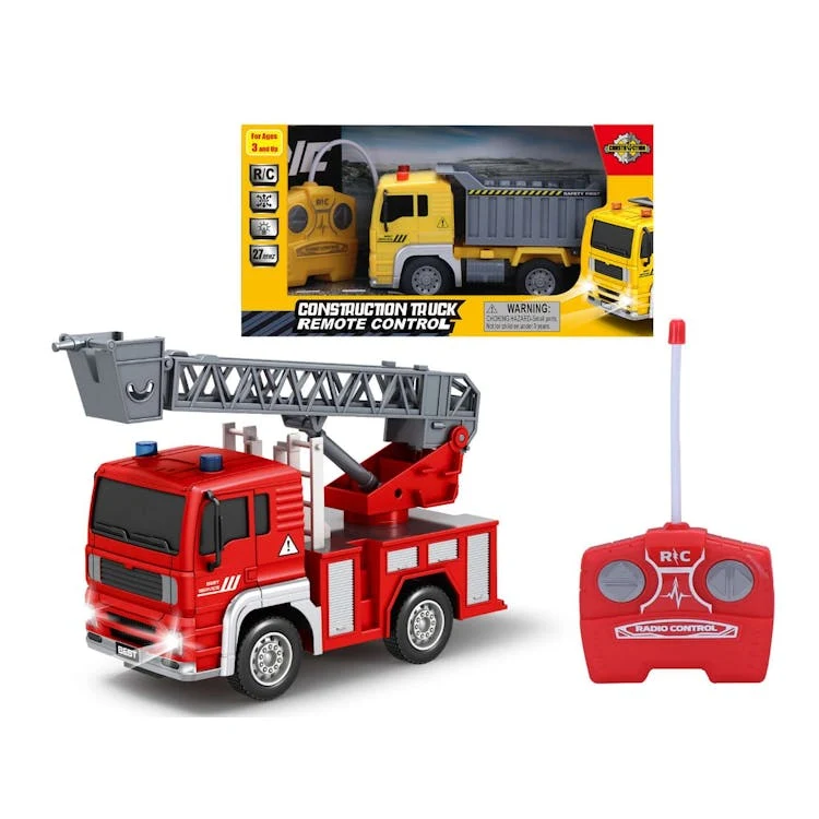 Rescue and Construction Trucks Remote-Control - 7.25" 1