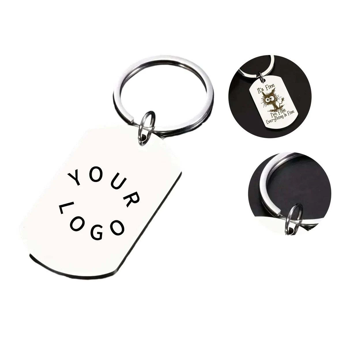 Compact Engravable Keychain for Personalization 1
