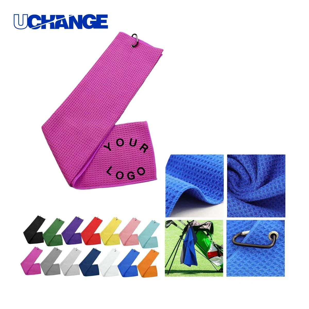 Microfiber Golf Towel with Buckle 1