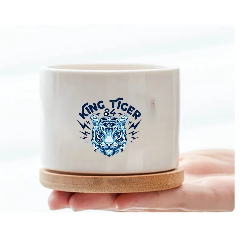 Super Cute White Ceramic Flower Pots 1