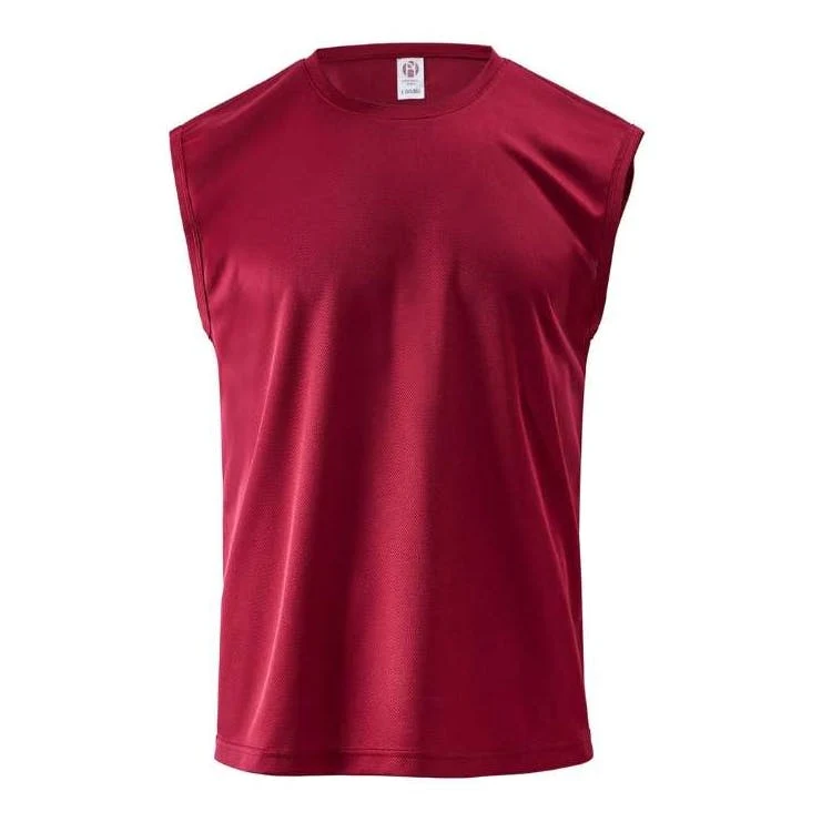Micro Mesh Tank Shirt - Wine 3XL 1