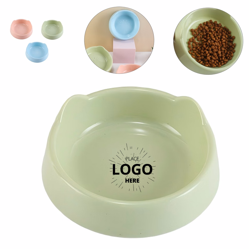 Cute Cat Ear Pet Food Bowl