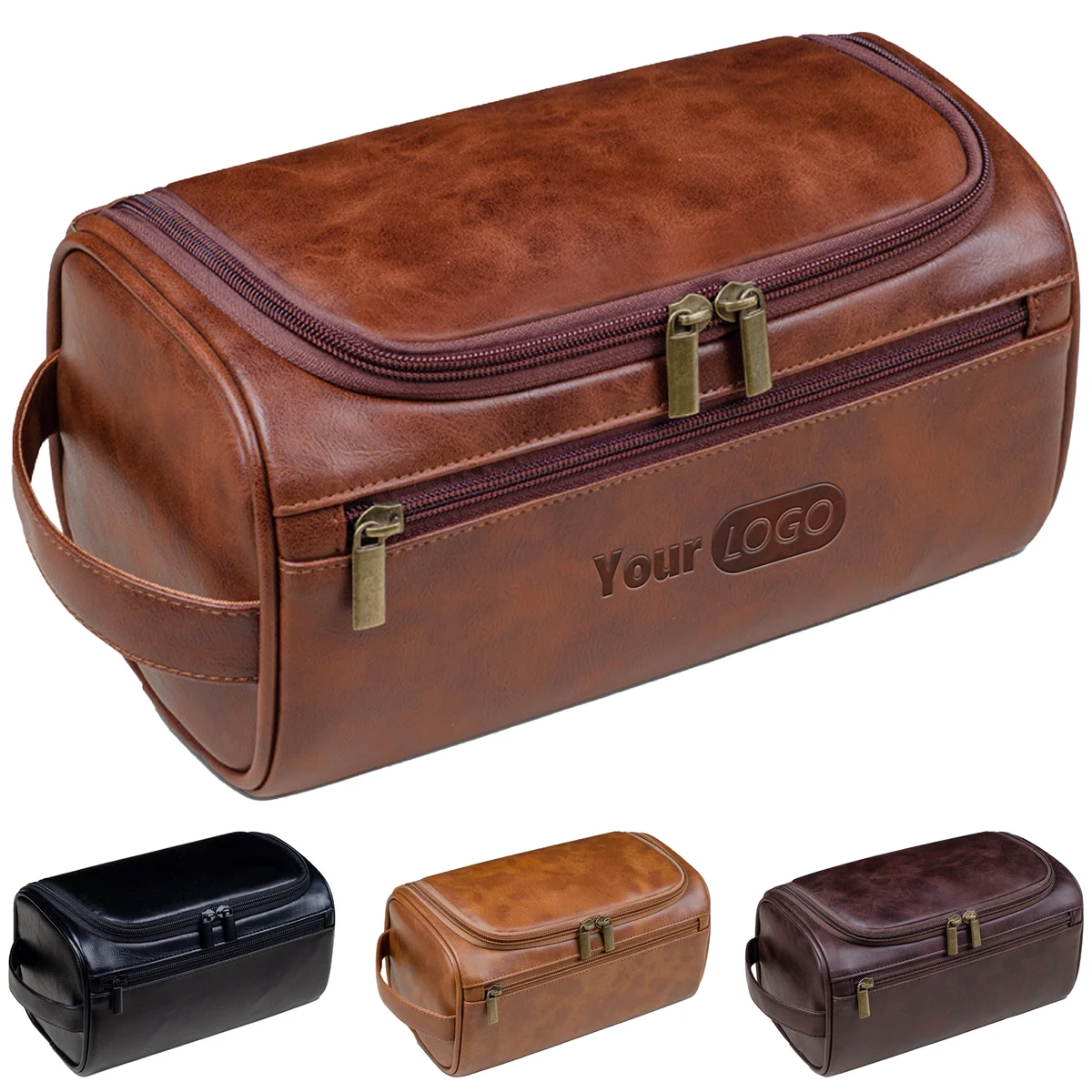 Pu Large Capacity Travel Waterproof Wash Bag 1