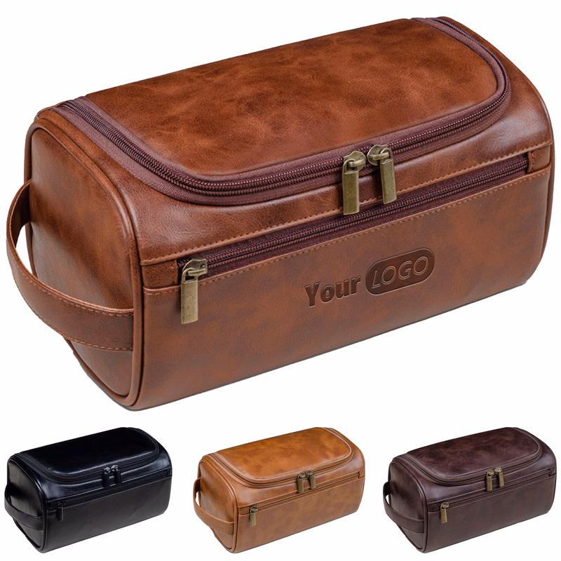 Pu Large Capacity Travel Waterproof Wash Bag