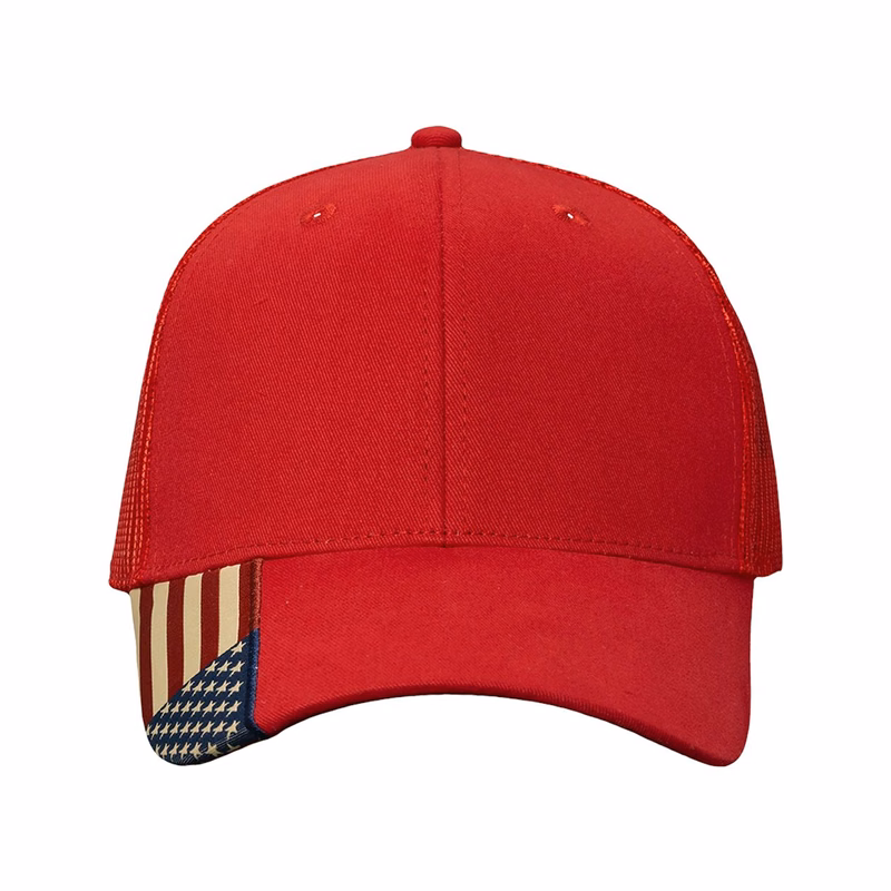 USA Flag Mesh Cap - AM350M