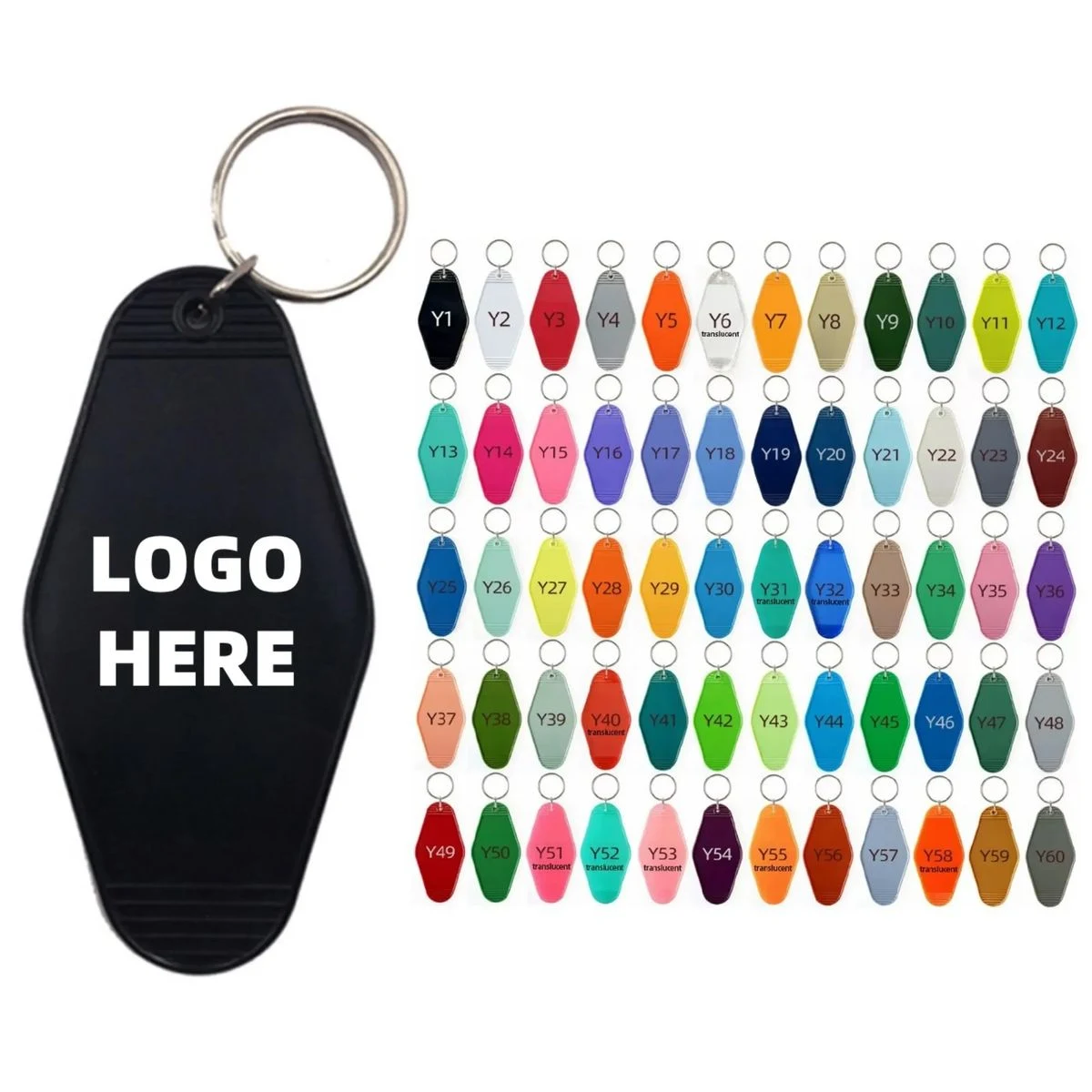 Luggage Tag Hotel Keychain 1