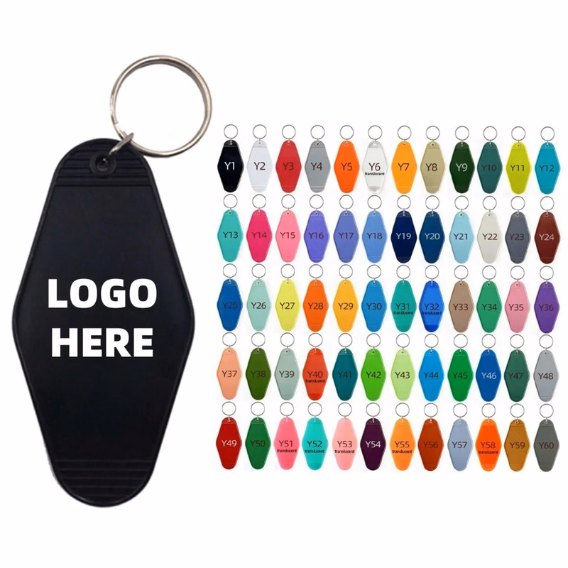 Luggage Tag Hotel Keychain