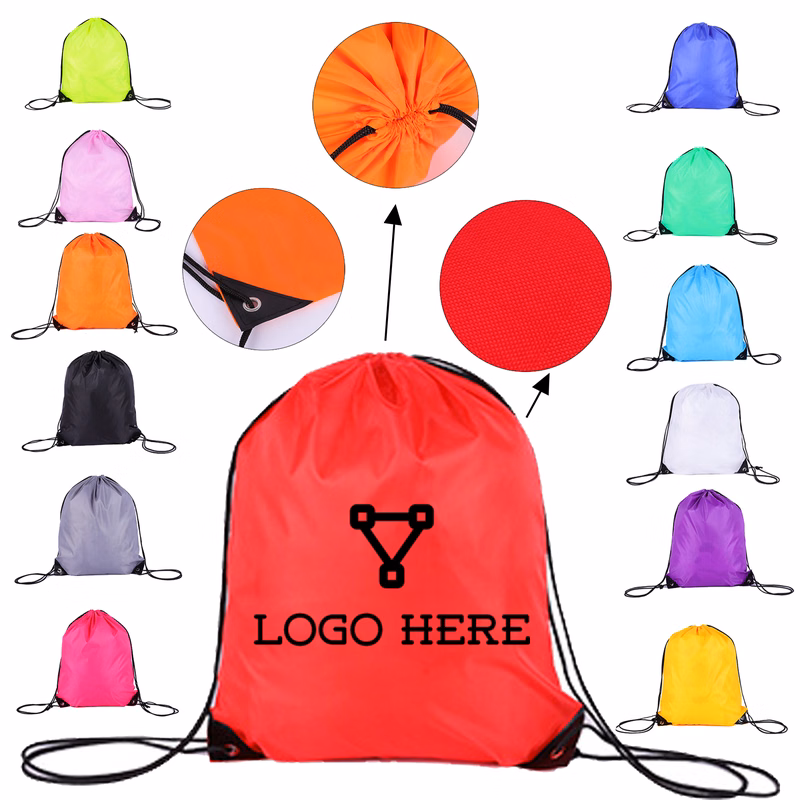 Waterproof Custom Drawstring Bag