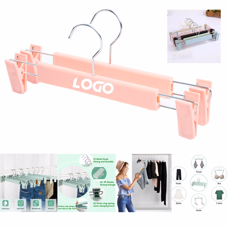 Skirt Hangers,Pants Hangers with Clips