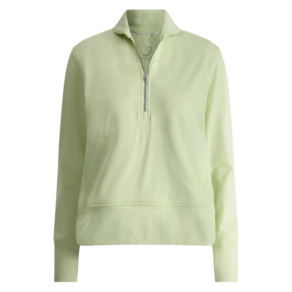 Zero Restriction® Jolie Vintage-Inspired UPF 50+ Rounded Collar Sweatshirt 1