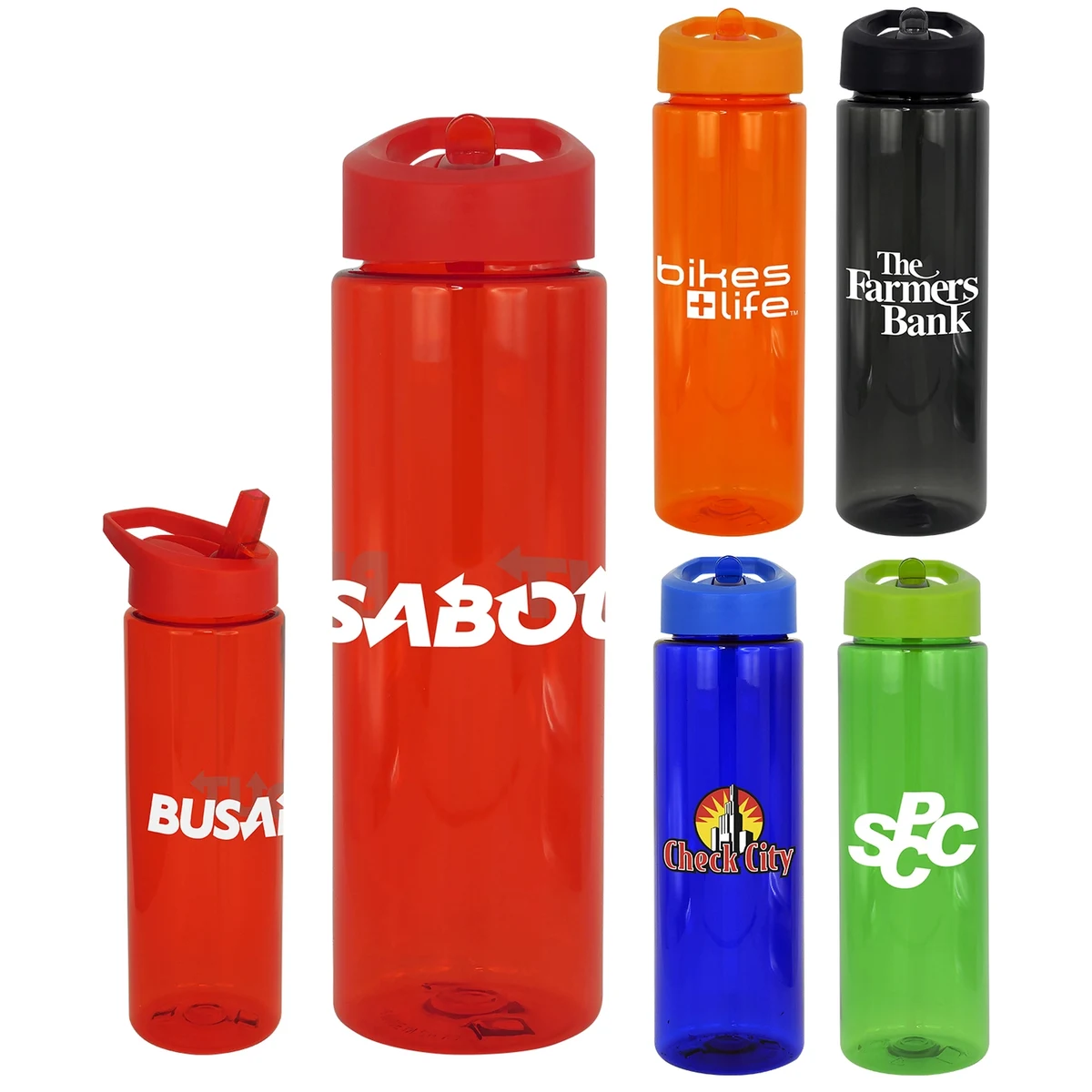 Pop Up 24 oz. Colorful Bottle 1