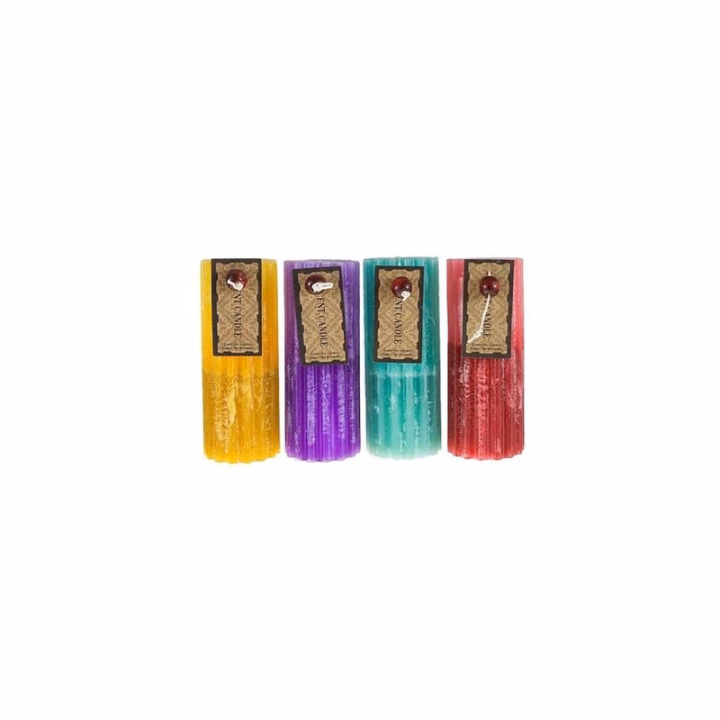 5" Scented Pillar Candles - 4 Colors