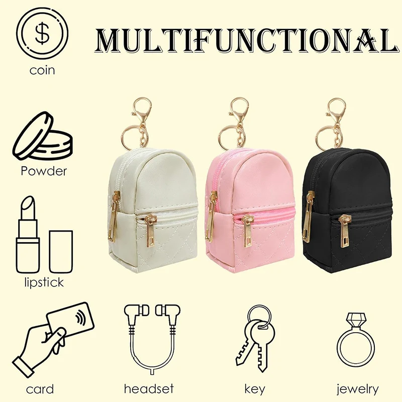 Mini Coin Bag Keychain 1
