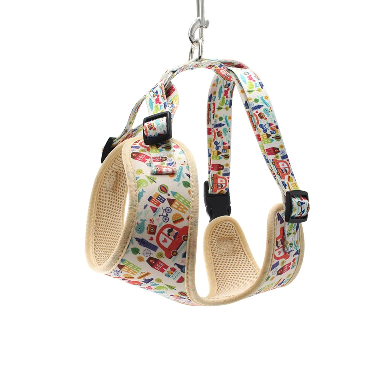 Pet Vest Harness Medium with Breathable Mesh Sublimation 1