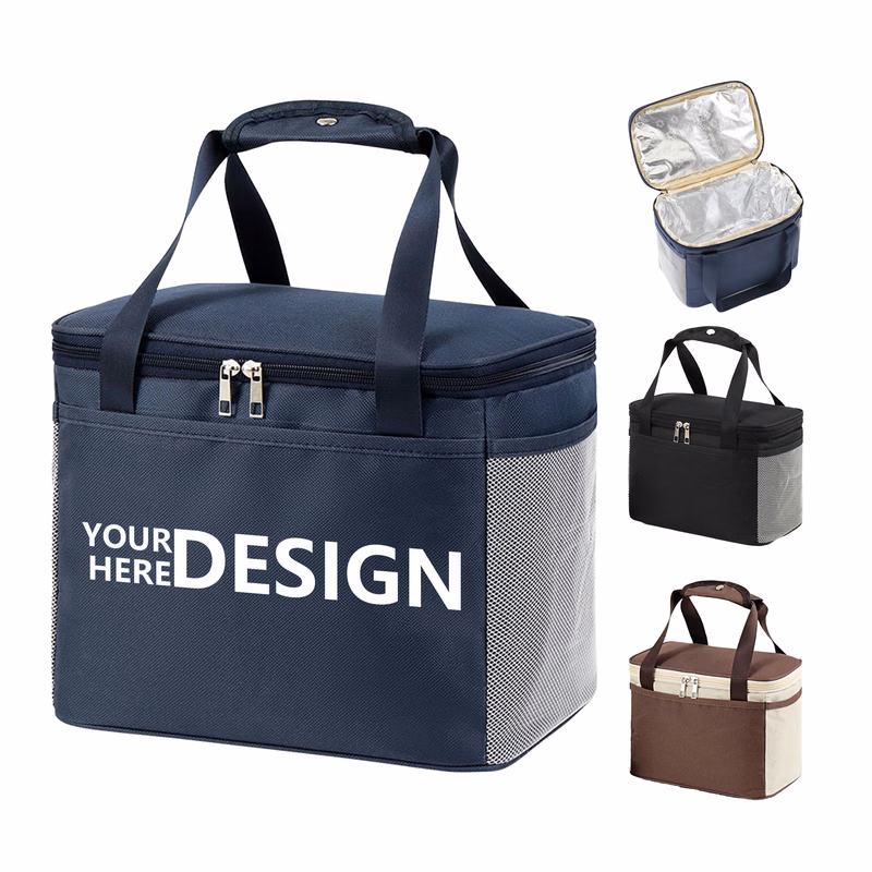 Thickened Waterproof Nylon Bag with Foil Insulation