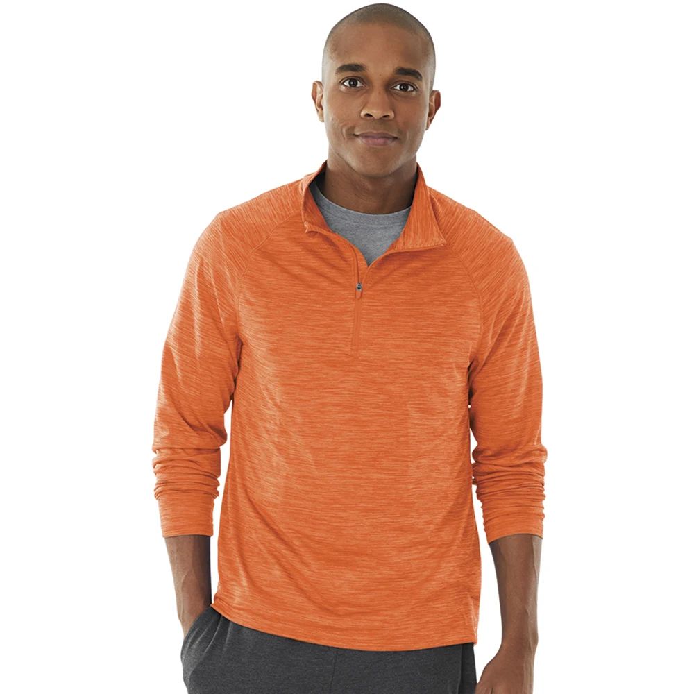 Men's Space Dye Performance Pullover 1
