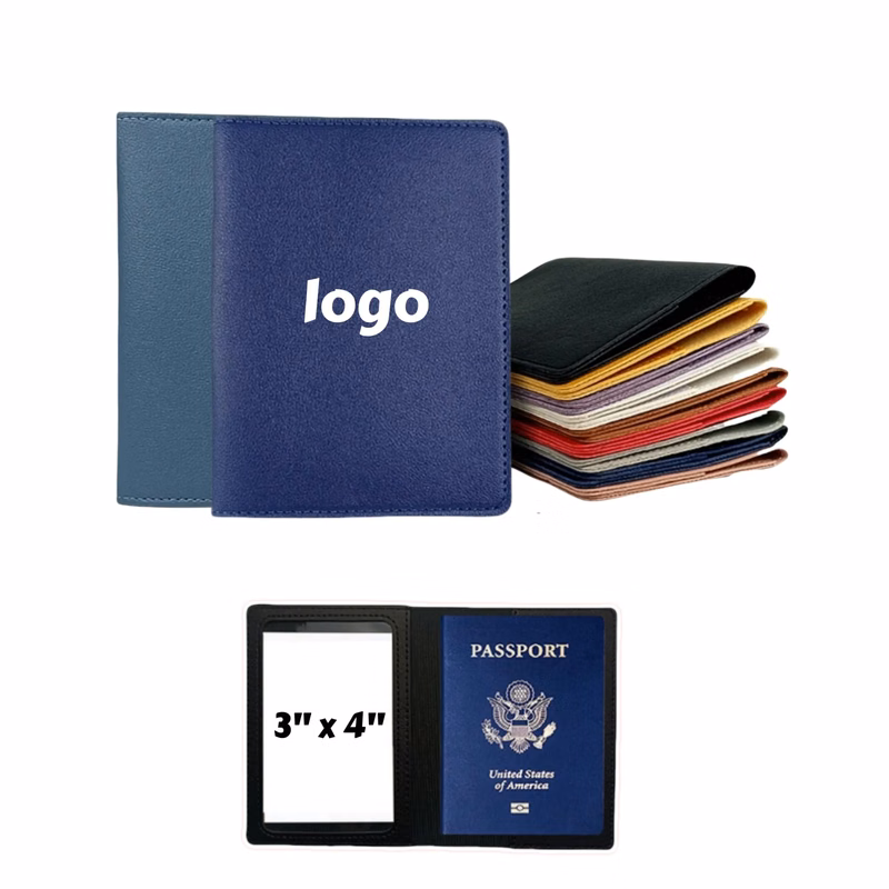 PU Leather Passport Protector