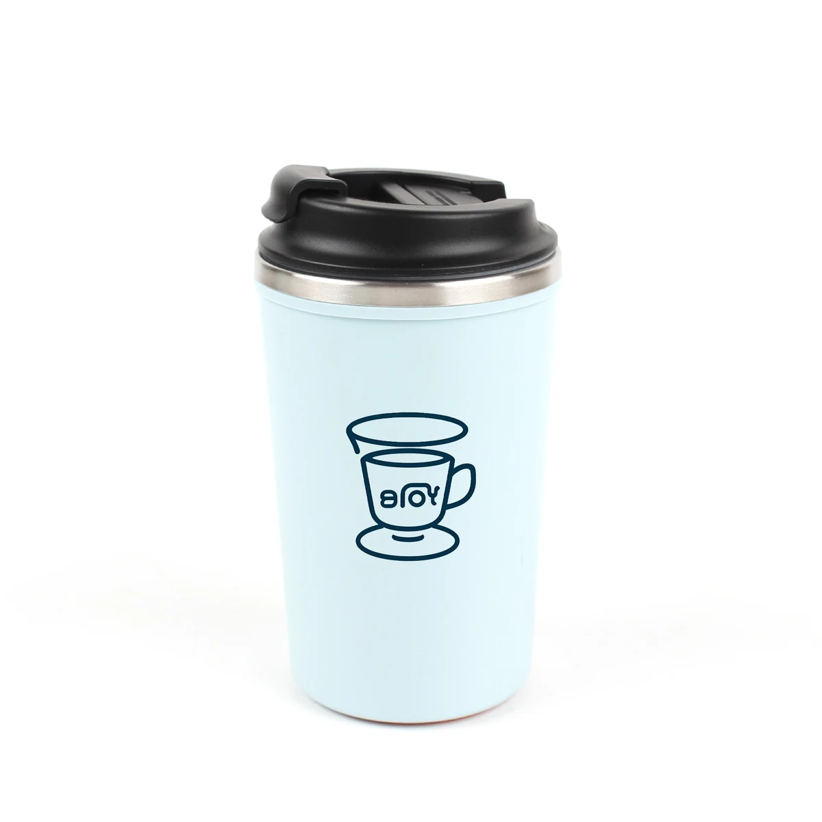 12 Oz Double Layer 304 Stainless Steel Coffee Mug 1