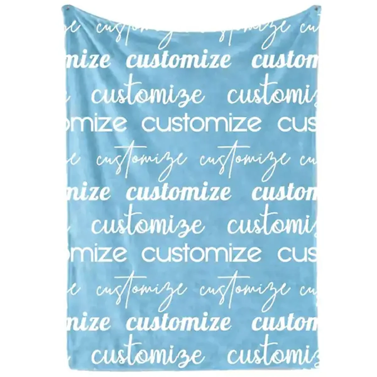 42" x 42" Cotton Feel Swaddle Sublimation Blanket 200 GSM 1