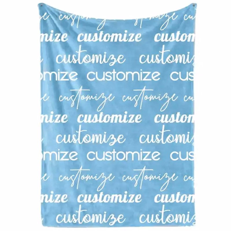 42" x 42" Cotton Feel Swaddle Sublimation Blanket 200 GSM