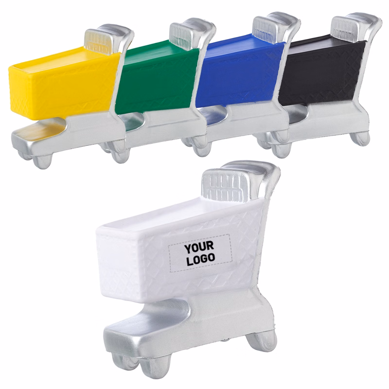 Shopping Cart Shape Stress Relief Ball
