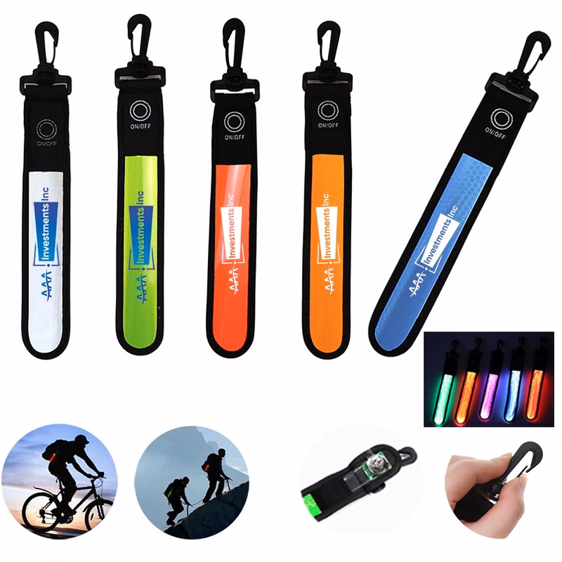 Running Led Safety Reflective Hanger for Backpack