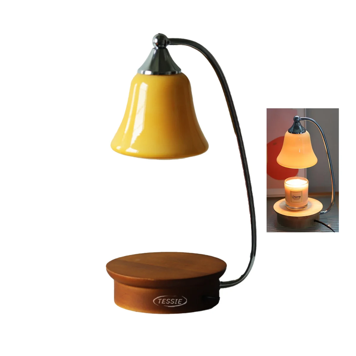 Metal Arm Candle Warmer Lamp 1