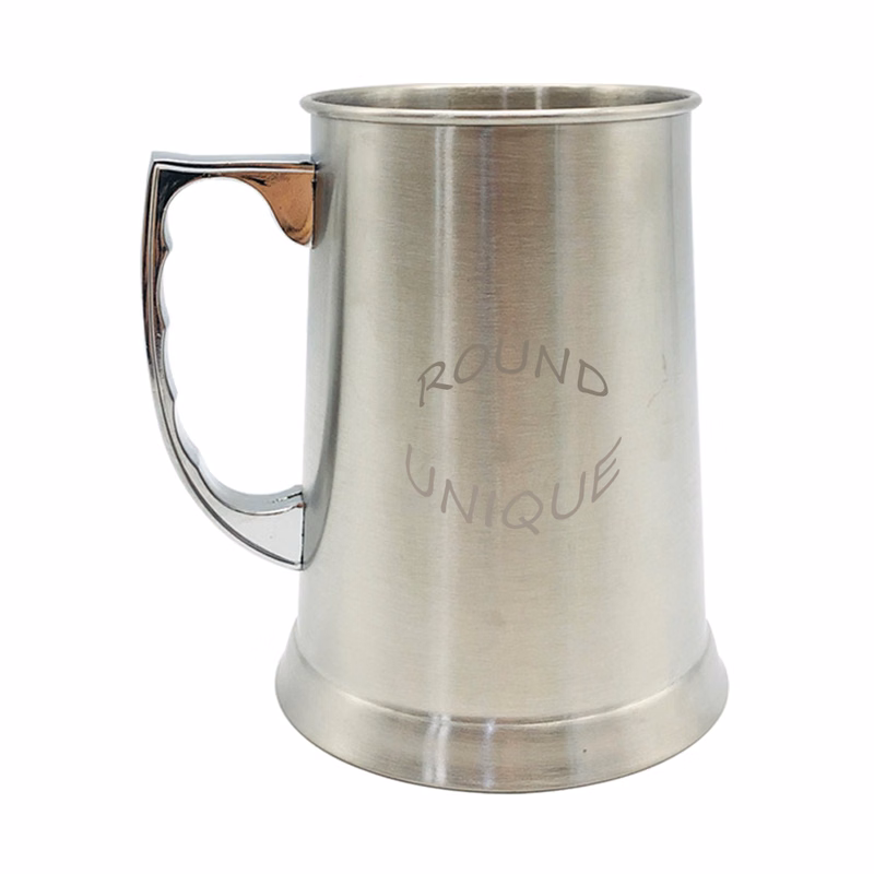 17 Oz. Stainless Steel Beer Mugs