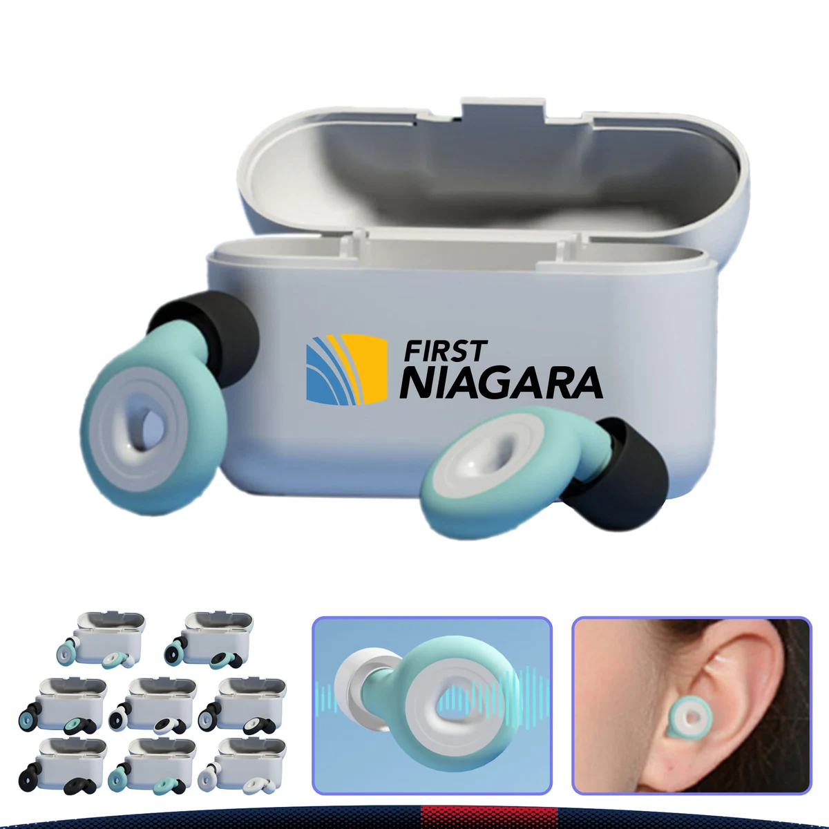 Quinty Silicone Earplugs 1