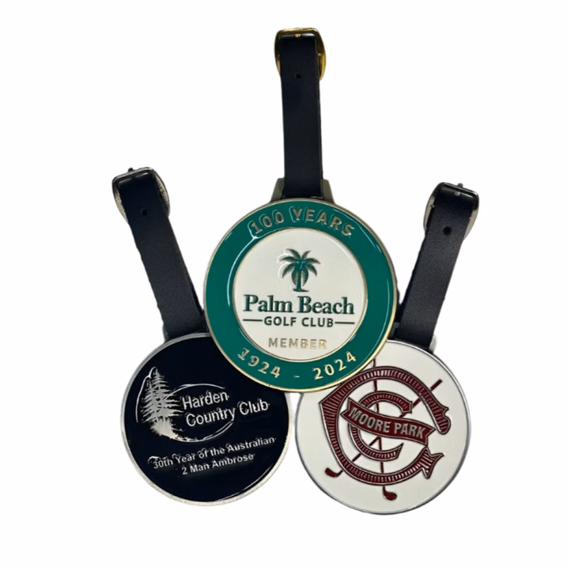 Custom Die Cast Golf Bag Tag