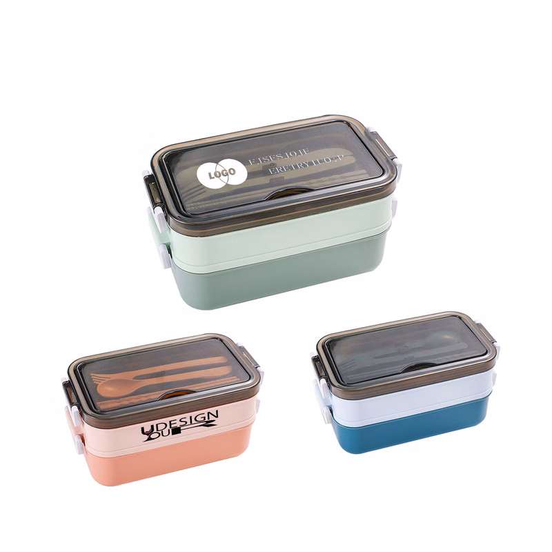 Portable Lunch Box With Utensils