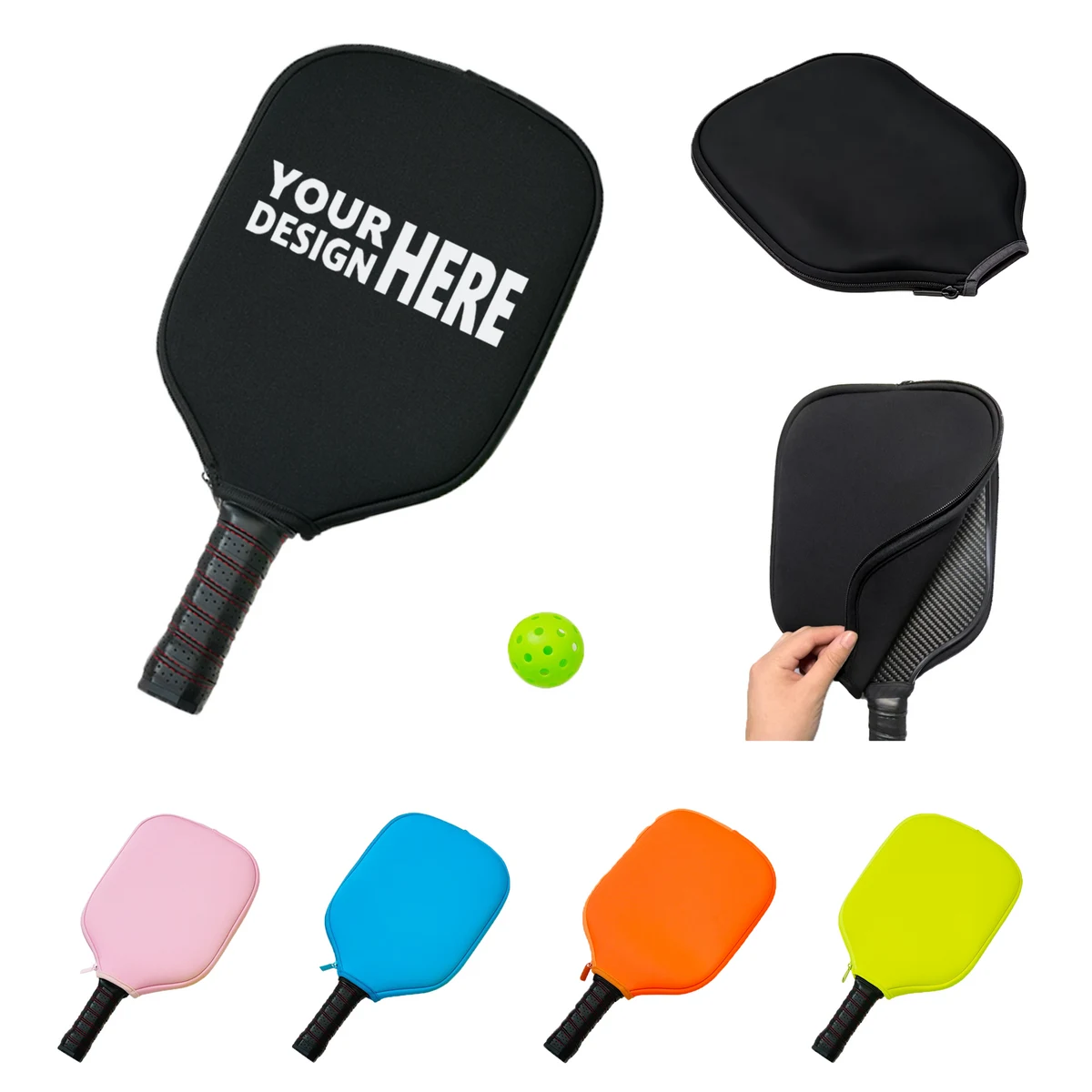 Functional Pickleball Paddle Guard Cover 1