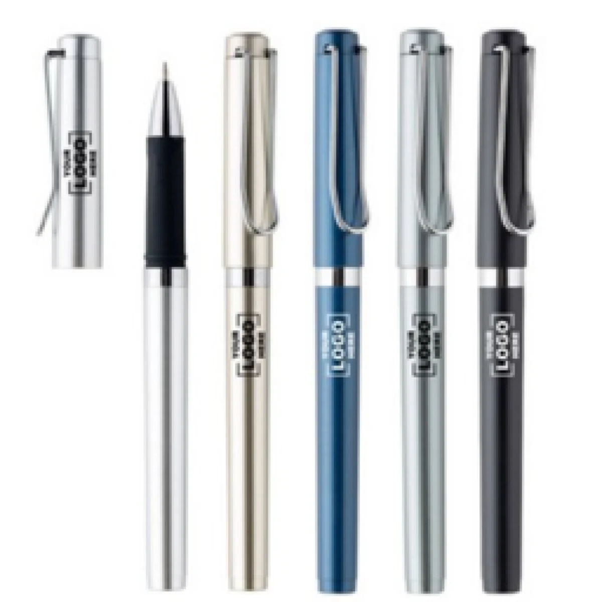 Custom Logo PP Ballpoint Pen 1