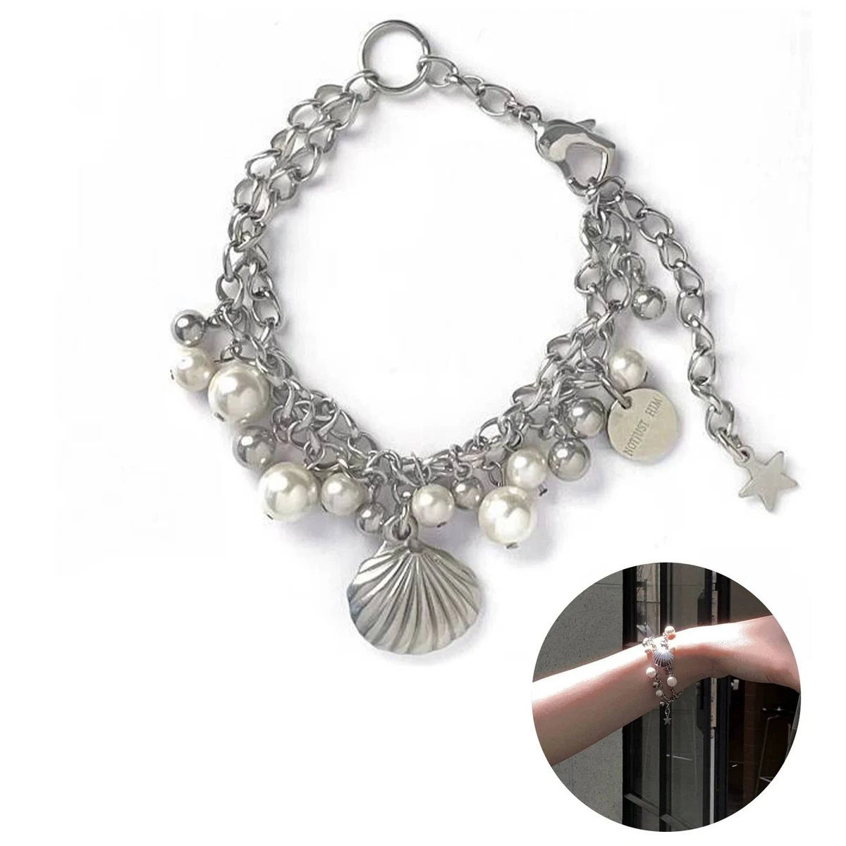 Alloy Fashion shell pendant bracelet 1
