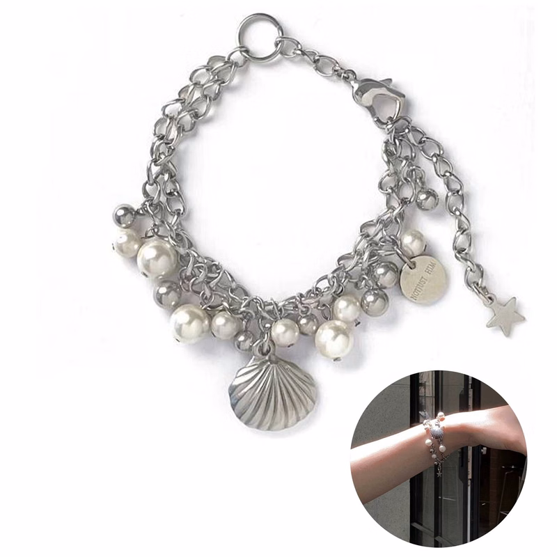 Alloy Fashion shell pendant bracelet