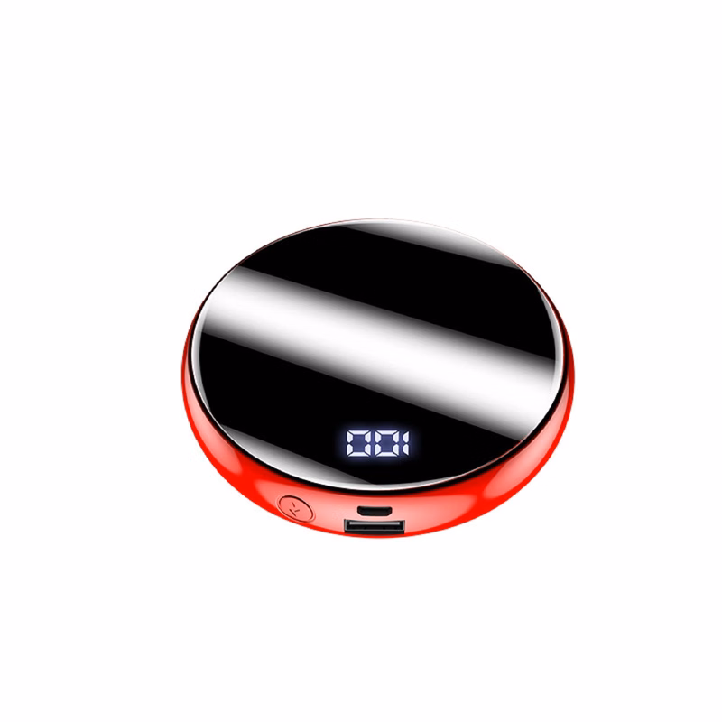 6000 mAh Round Mirror Power Bank