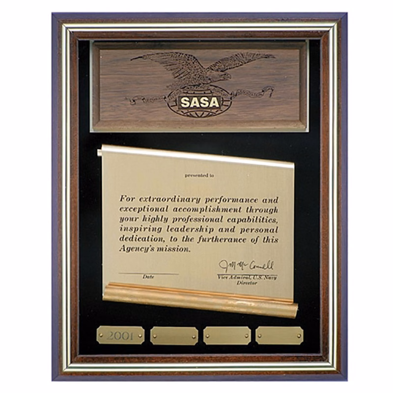 Cherry Finished Shadow Box